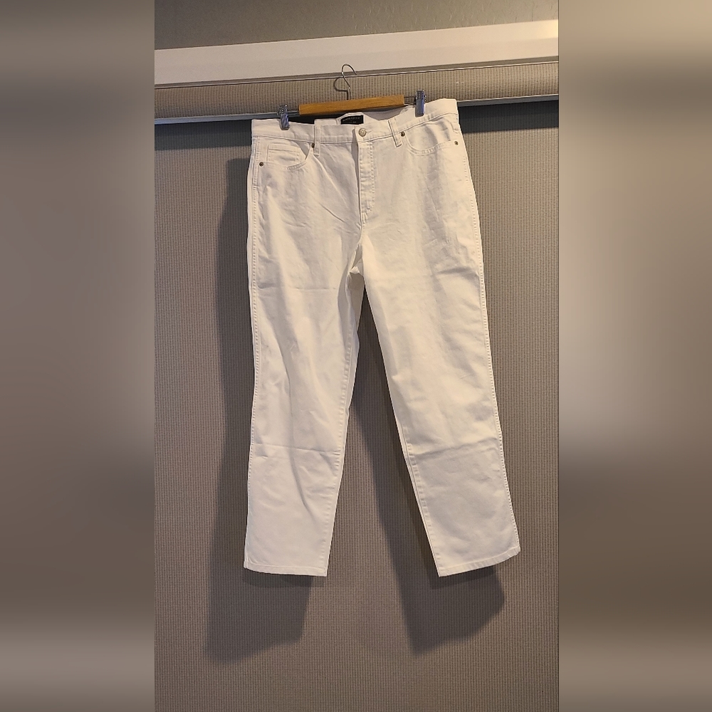 White Slouch Jeans 32/14